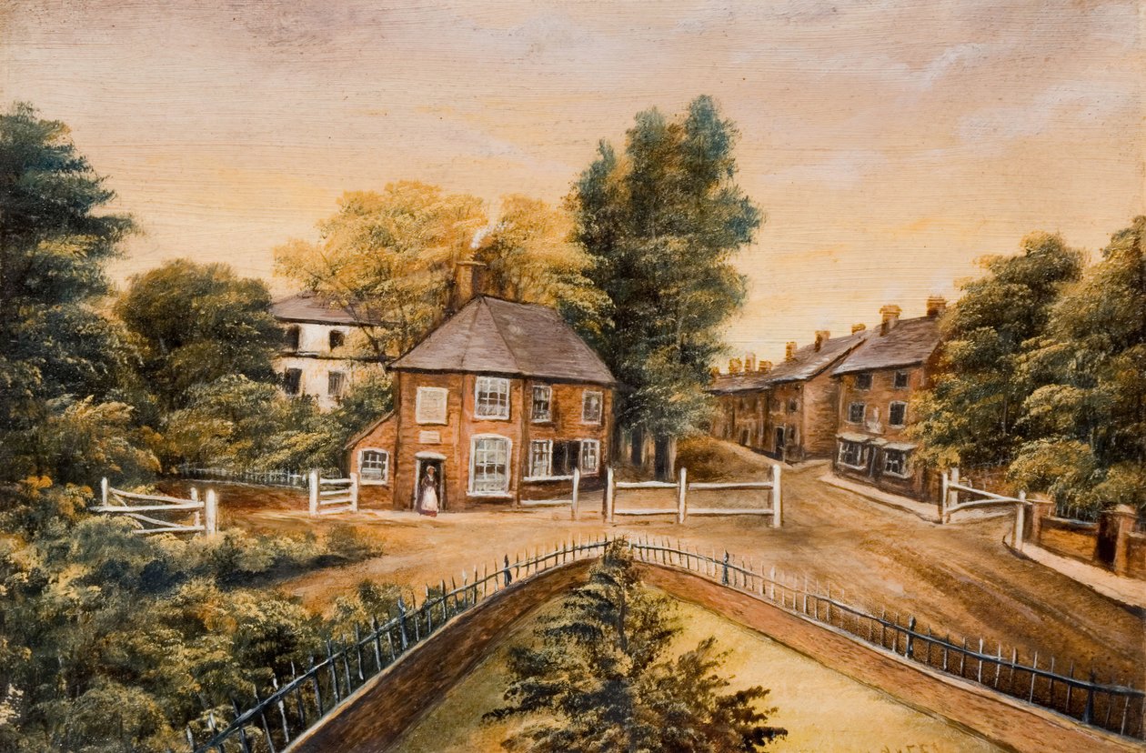 Stara Brama Poboru opłat, Villa Road, Handsworth, 1829-1850. autorstwa W. Green