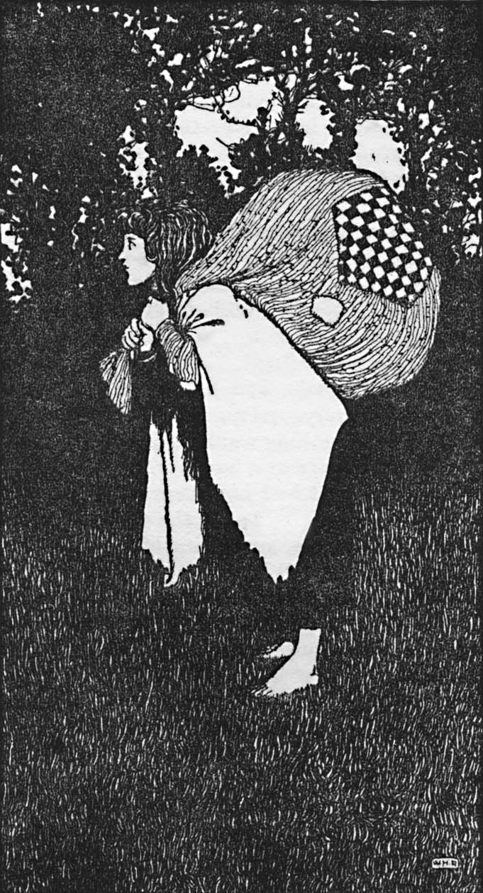 Pokojówka kuchenna, ok. 1930 r autorstwa William Heath Robinson