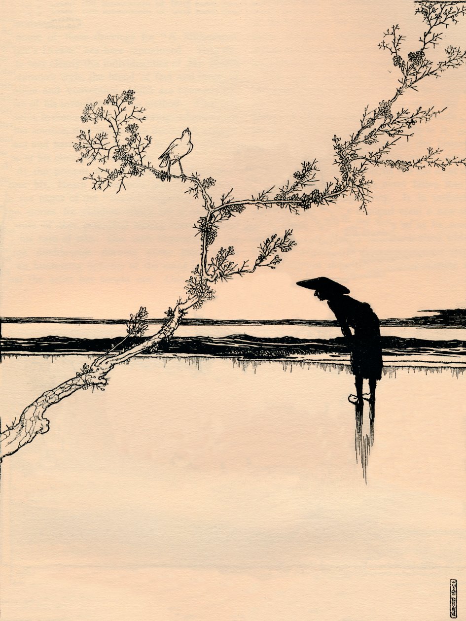 Słowik, 1897 autorstwa William Heath Robinson