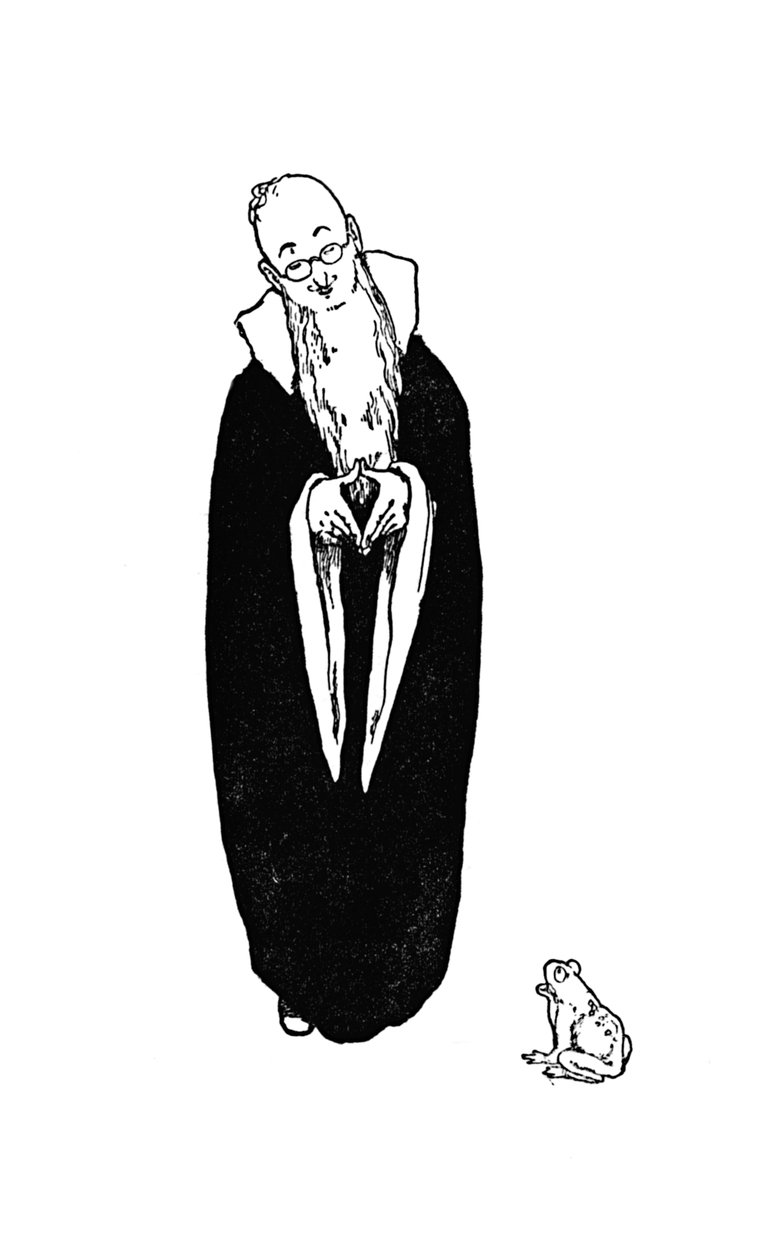 Stary radny, ok. 1930 autorstwa William Heath Robinson