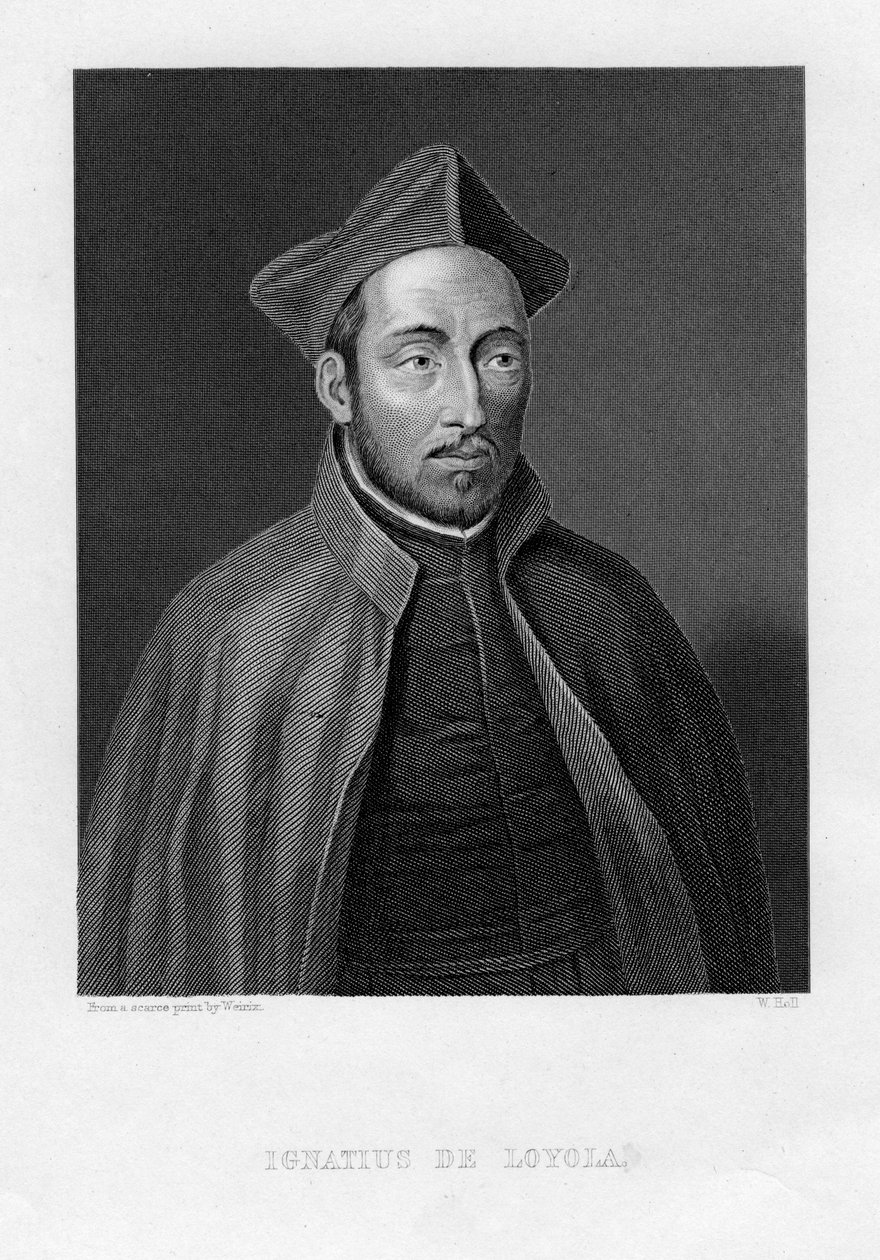 Ignacy Loyola, Przełożony Generalny Towarzystwa Jezusowego autorstwa W. Holl