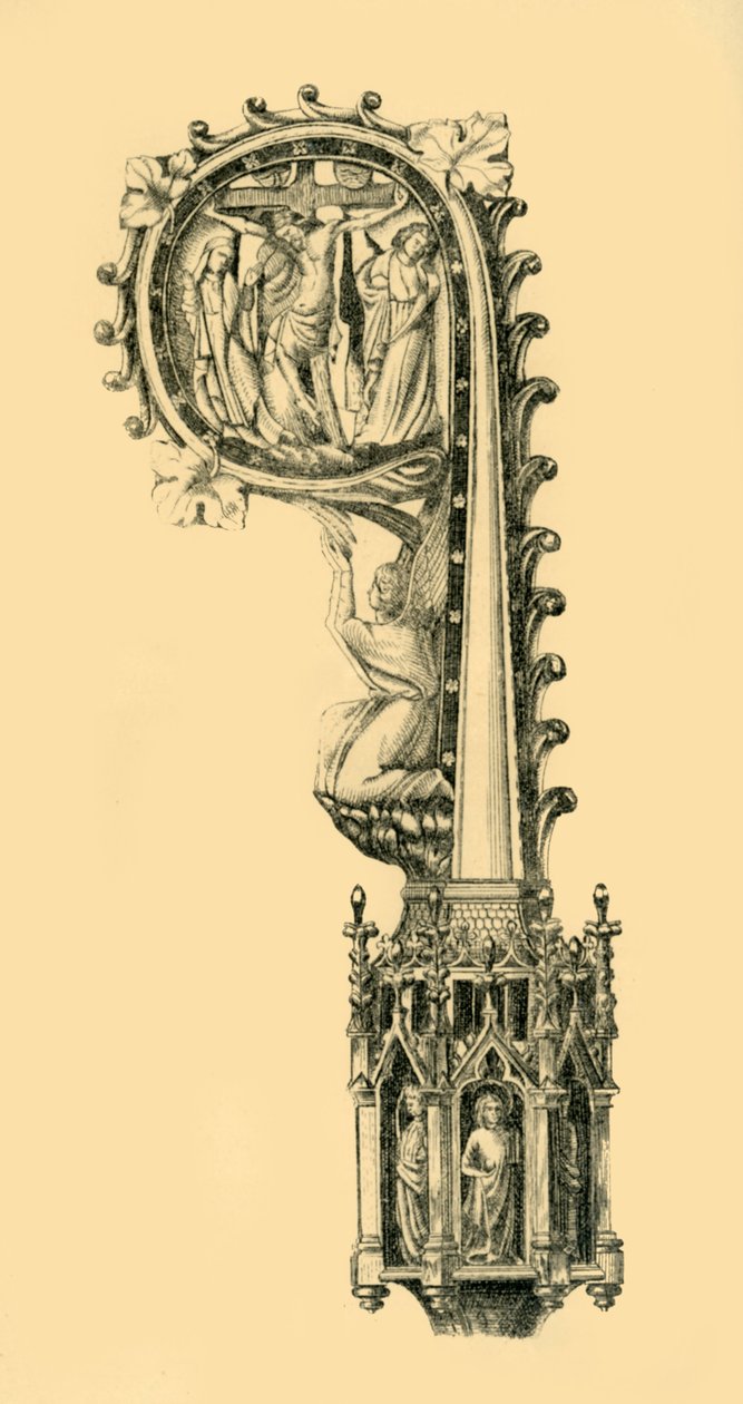 Kierownik sztabu duszpasterskiego, XIV w., 1881 r. autorstwa W. M. McGill