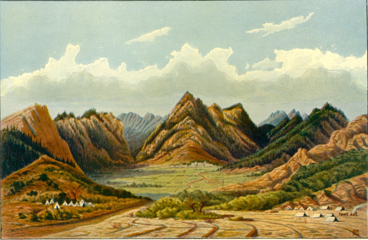 „Pejwar Khotal”, 1878, 1901. autorstwa W McCracken