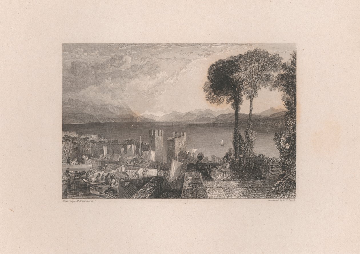 Jezioro Maggiore autorstwa W. R. Smith
