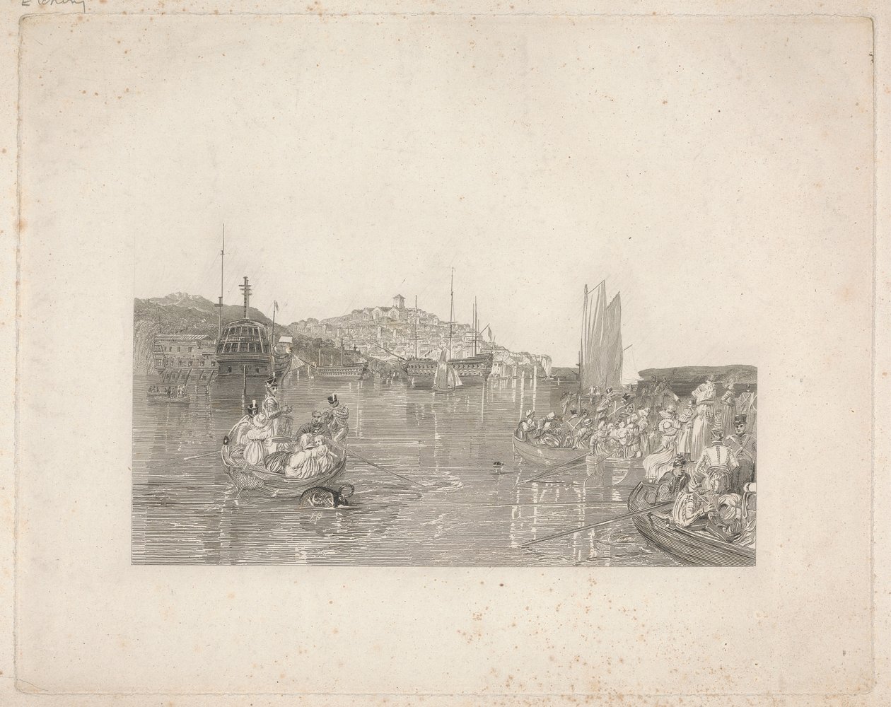Saltash, Kornwalia autorstwa W. R. Smith