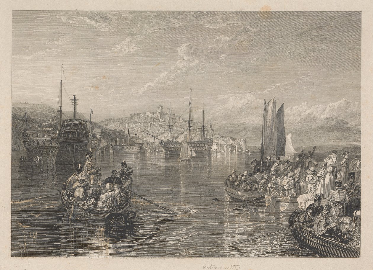 Saltash, Kornwalia autorstwa W. R. Smith