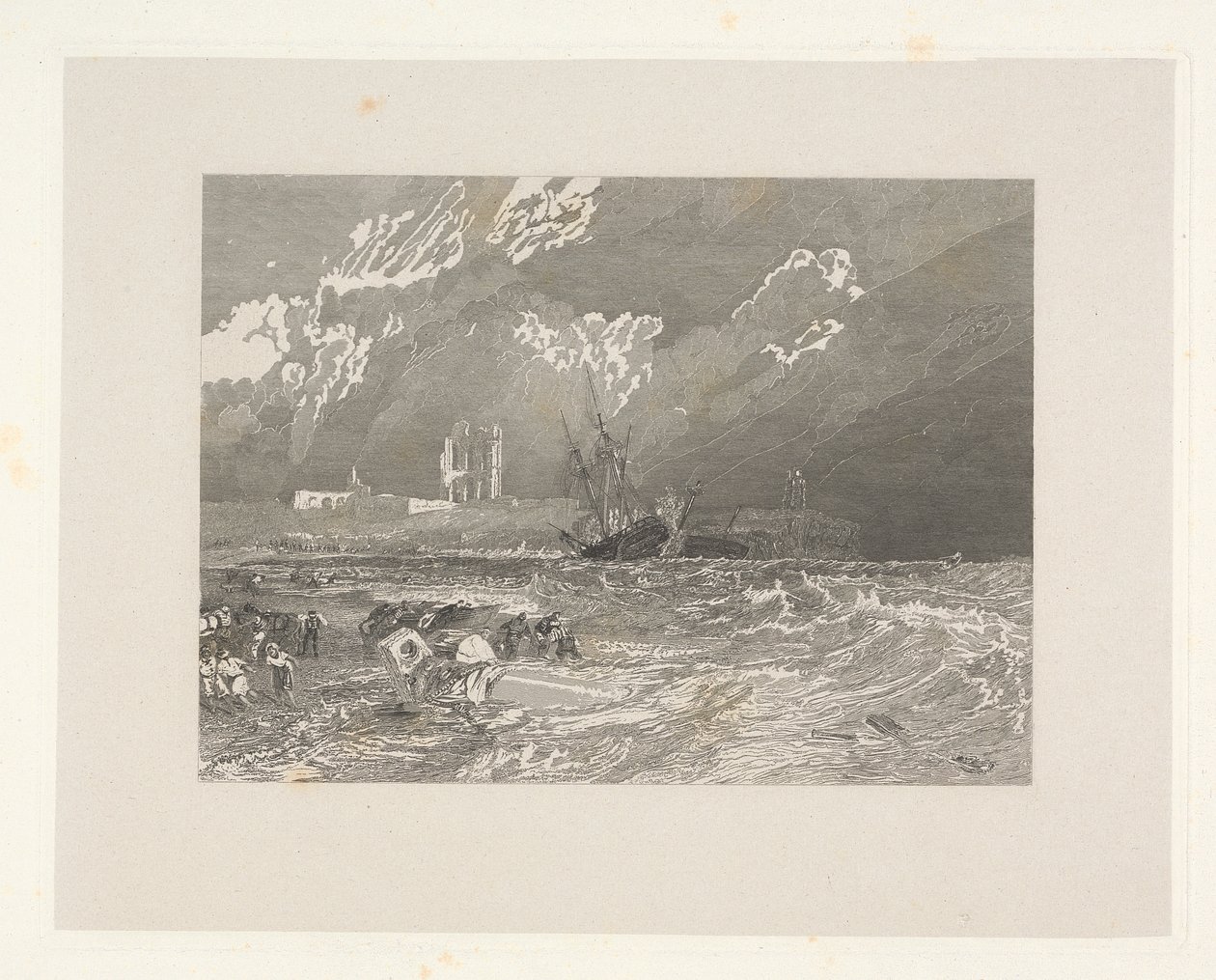 Tynemouth, Northumberland autorstwa W. R. Smith