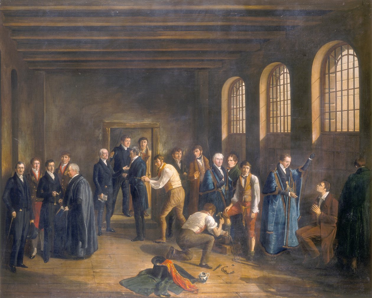 „...Więzienie Newgate w poranek egzekucji Henry