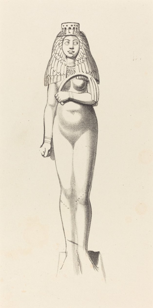 Postać Bubaste lub Izydy autorstwa W. Walton after John Flaxman