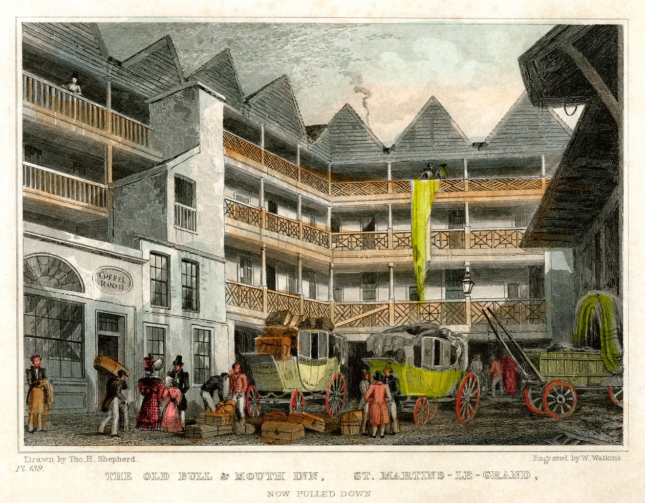 Stary Bull and Mouth Inn, St Martin
