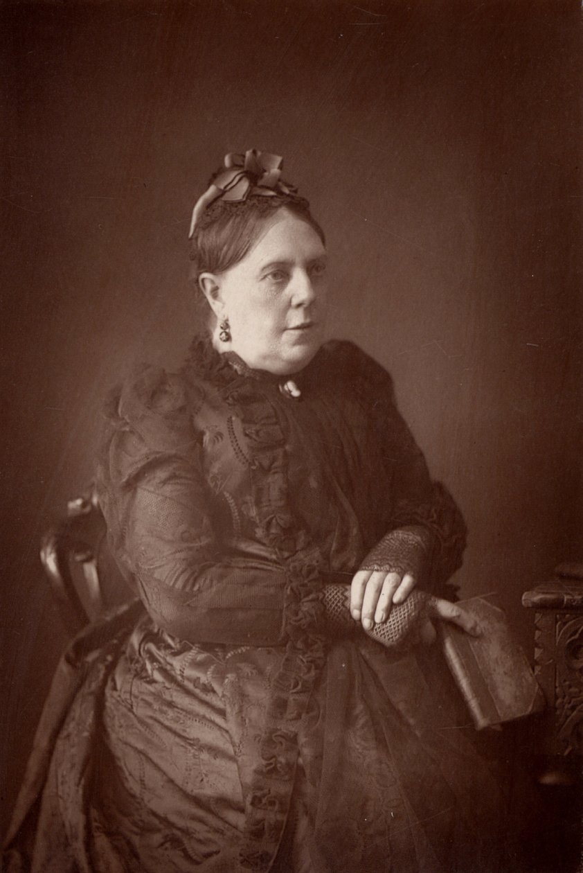 „Annie French Hector (1825-1902), która pisała pod pseudonimem „Pani Alexander”. Drobny pisarz angielski (woodburytype) autorstwa W. and D. (after) Downey