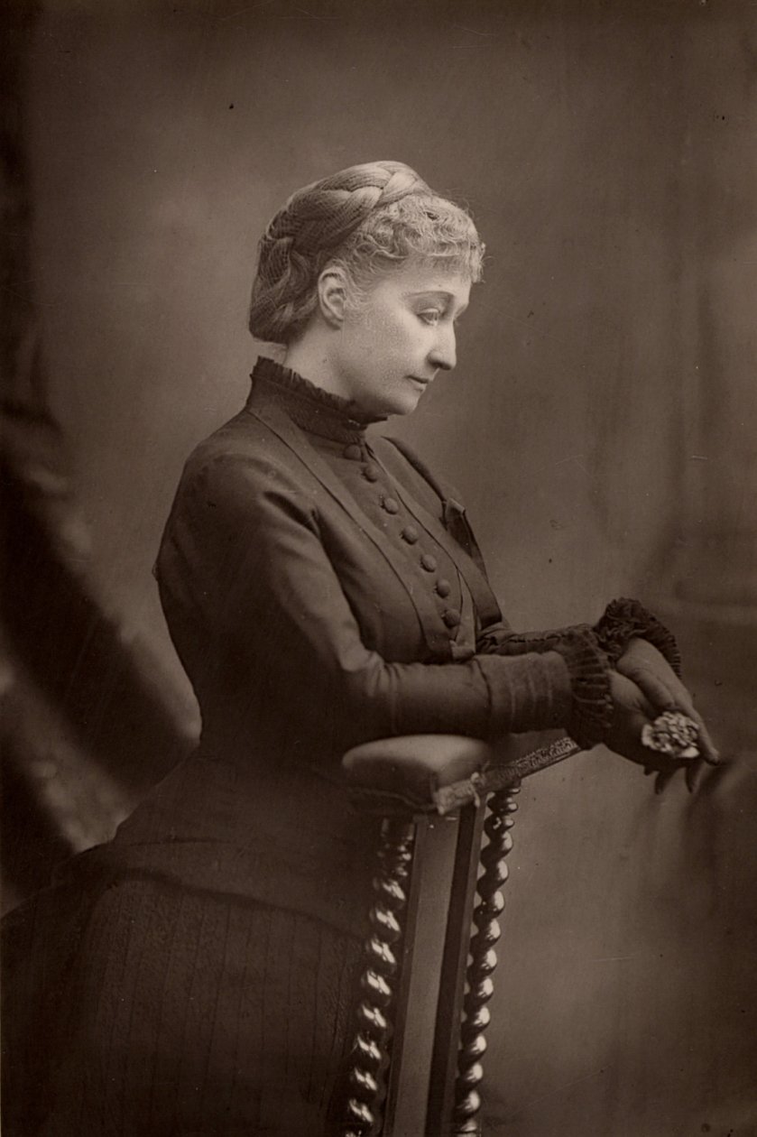 „”Cesarzowa Eugenia (1826-1920) wdowa po Napoleonie III, królu Francji. (typ Woodbury) autorstwa W. and D. (after) Downey