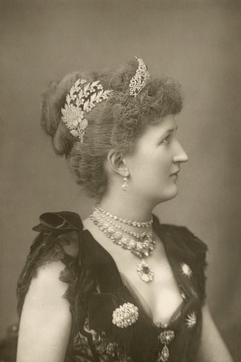 Lady Carew, dworzanin autorstwa W. and D. Downey