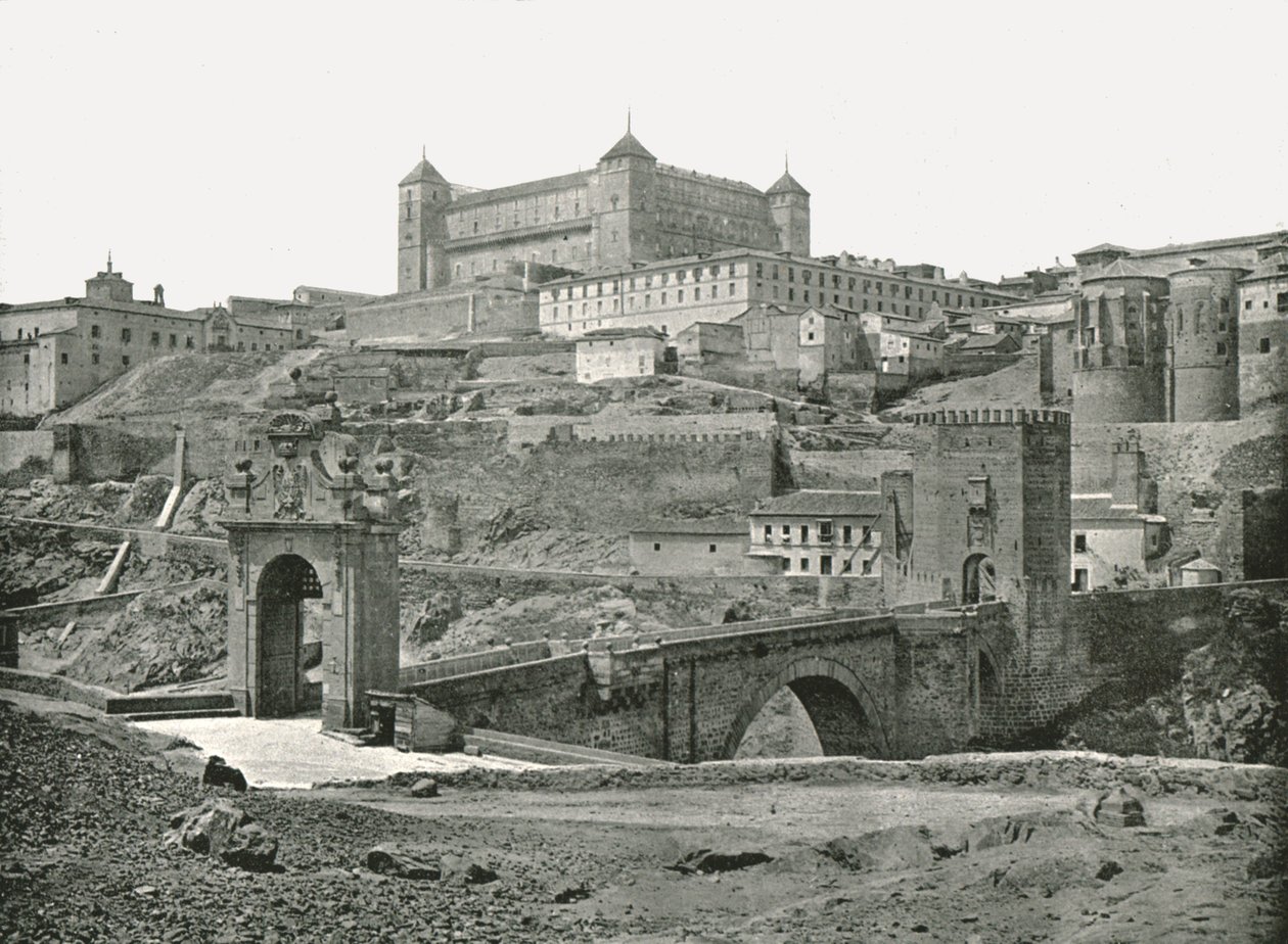 Toledo, Hiszpania, 1895. autorstwa W and S Ltd
