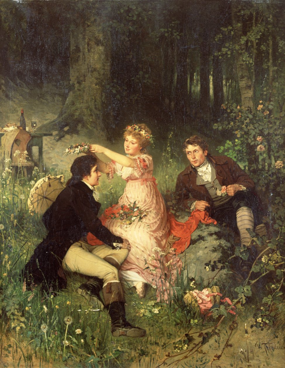 Girlanda Kwiatów autorstwa Waldemar Friedrich