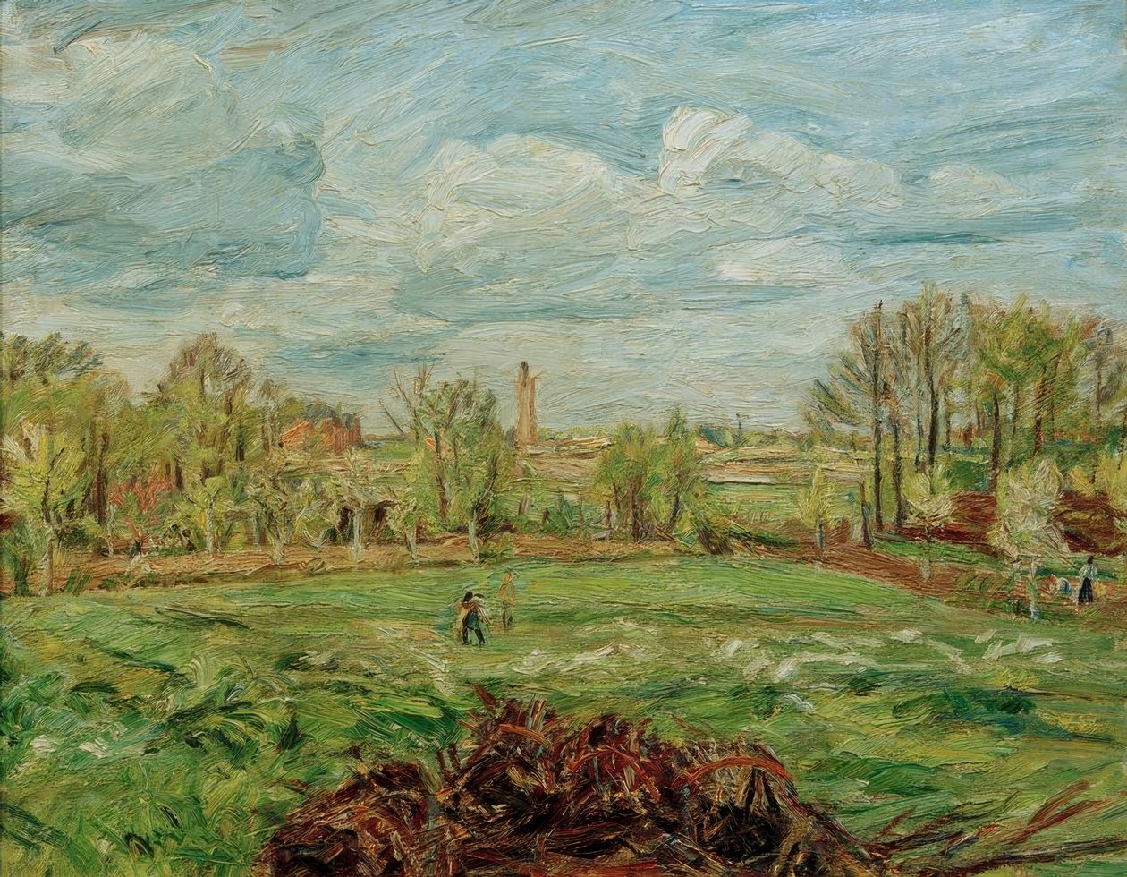 Wiosenny krajobraz autorstwa Waldemar Rosler