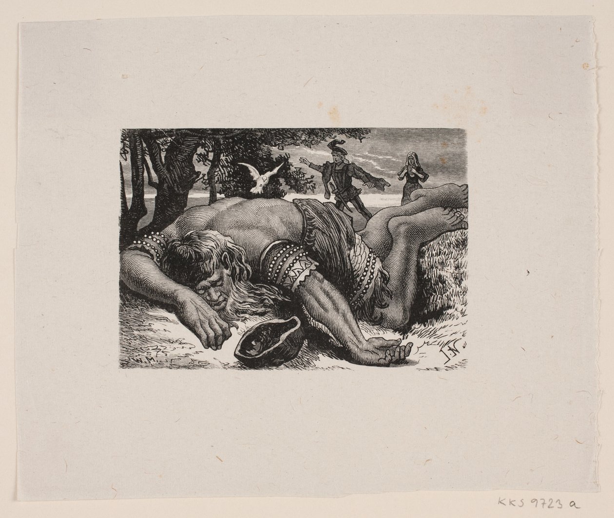 Ilustracja do przygody autorstwa Waldemar Bøhme
