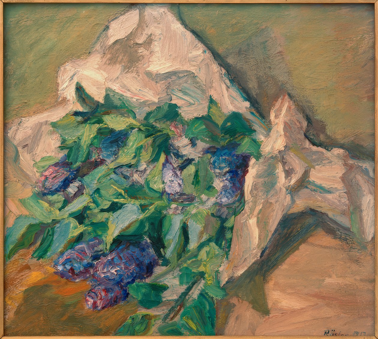 Martwa natura z bzami autorstwa Waldemar Rosler