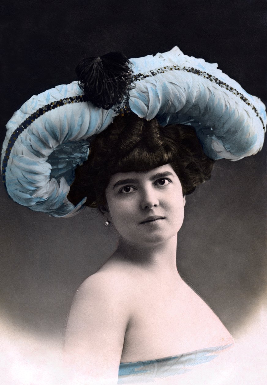 Paule Delys, aktorka teatralna, 1904. autorstwa Walery