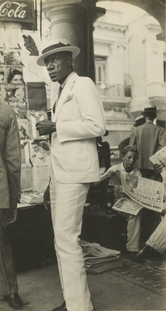 Obywatel Hawany / Obywatel w centrum Hawany autorstwa Walker Evans