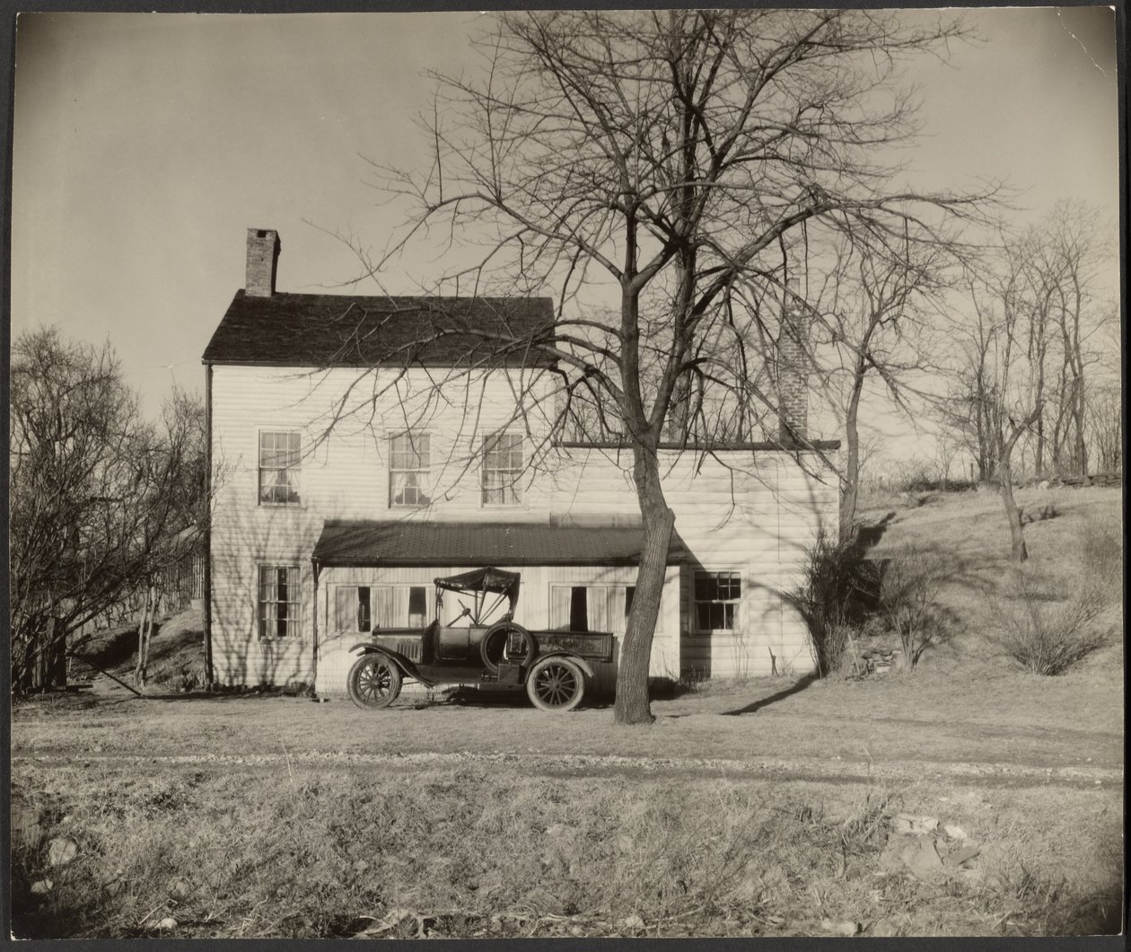 Westchester, Nowy Jork, dom wiejski autorstwa Walker Evans