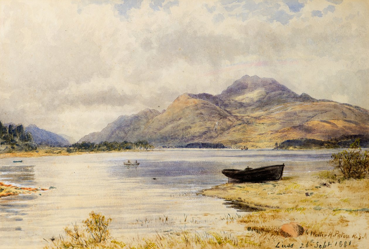 Ben Lomond z Lussa autorstwa Waller Hugh Paton