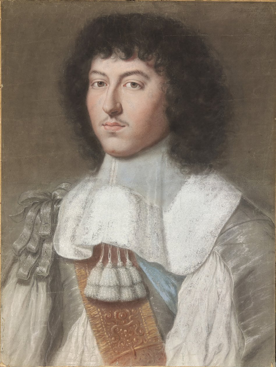 Portret Ludwika XIV, króla Francji 1638-1715, 1660. autorstwa Wallerant Vaillant