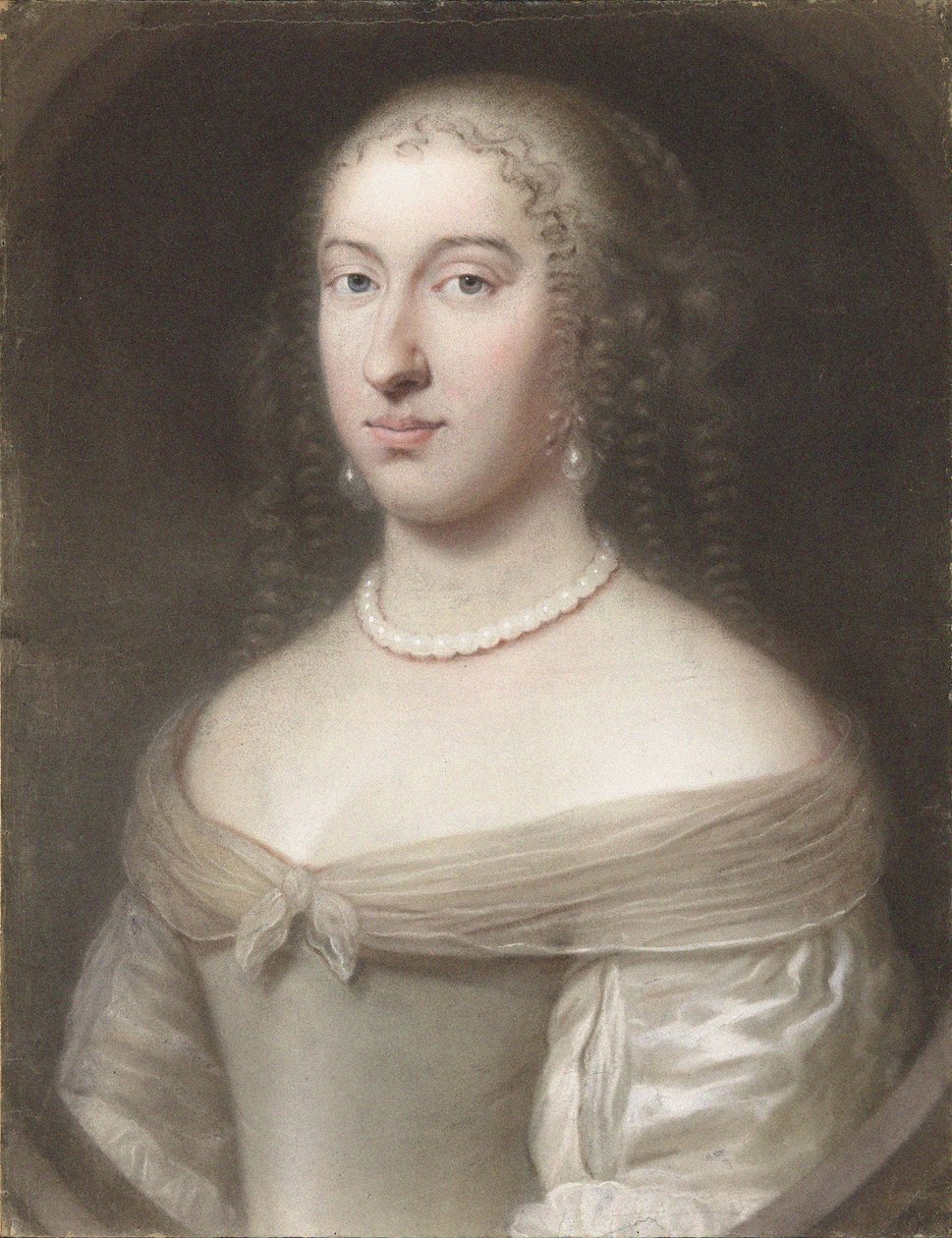 Portret Marii Teresy z Hiszpanii 1638-1683, królowej małżonki Francji i Nawarry, 1660. autorstwa Wallerant Vaillant