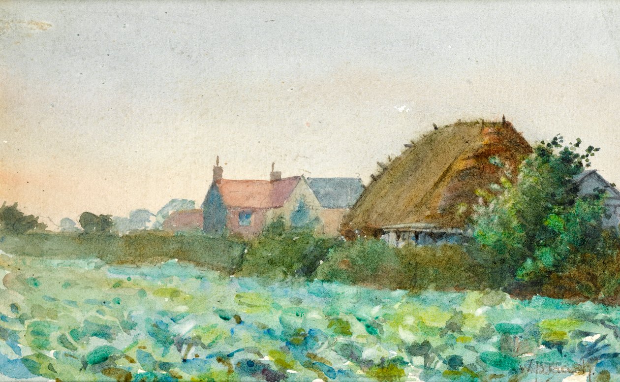 Uprawy na polu autorstwa Walter Bonner Gash