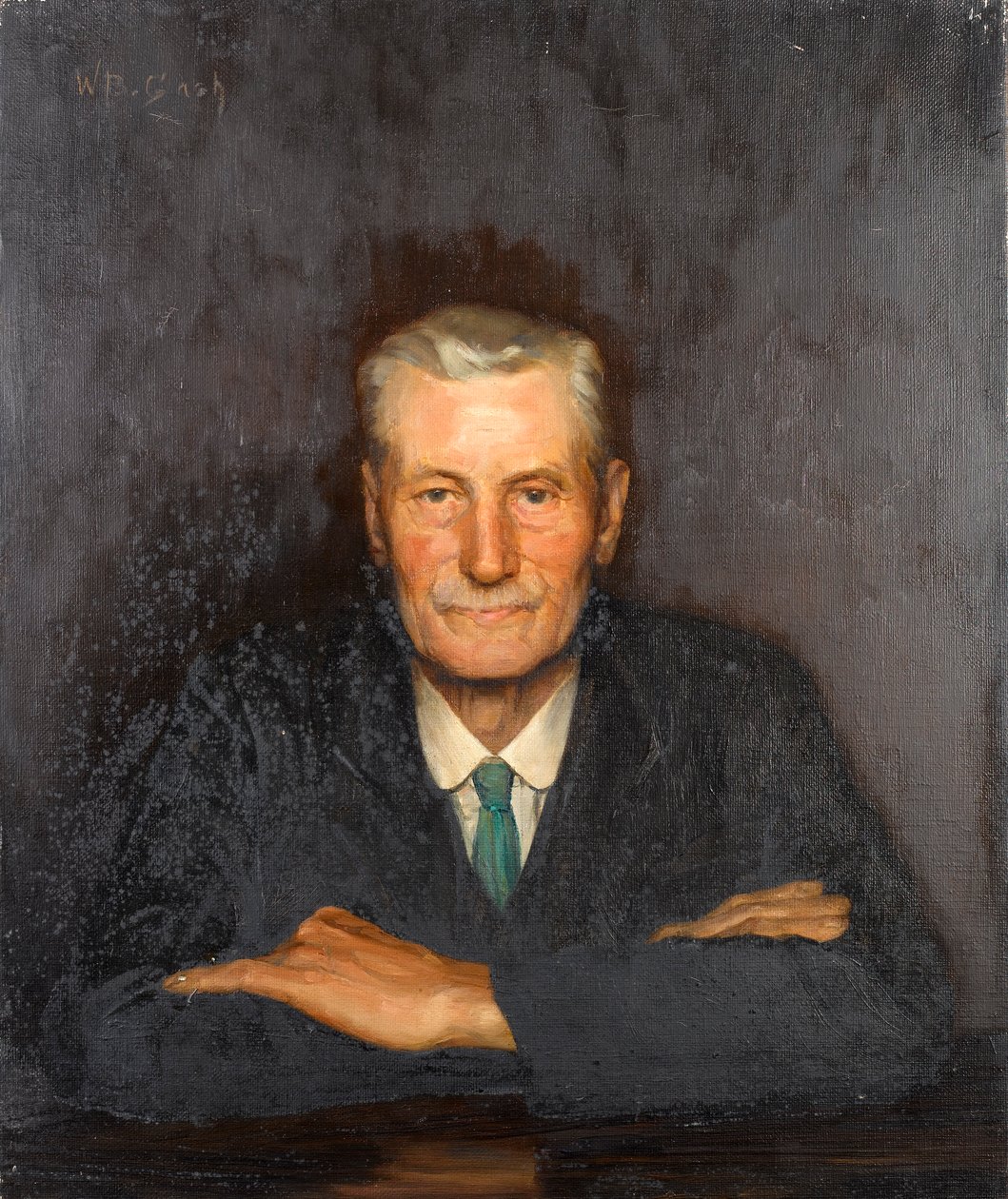 Portret mężczyzny autorstwa Walter Bonner Gash