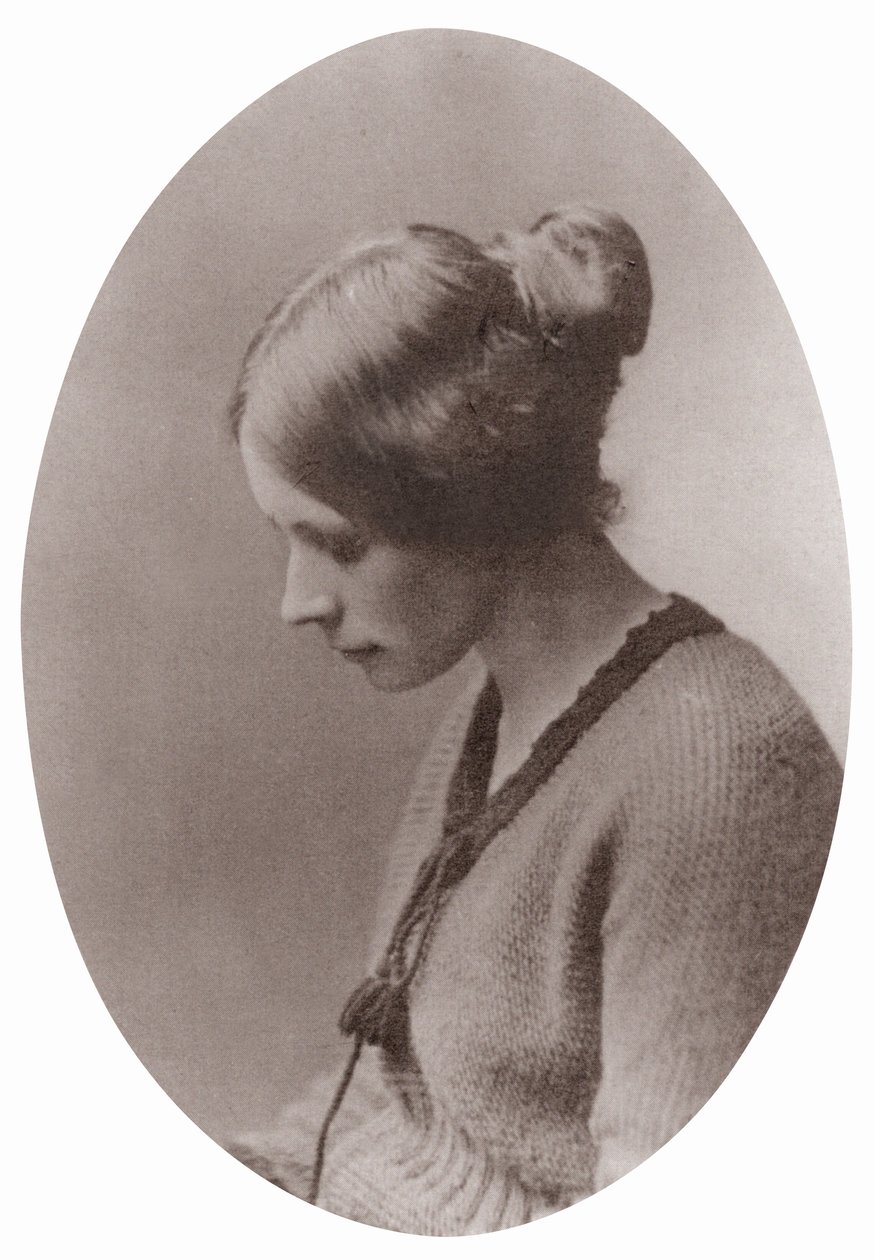 Flora Thompson, ok. 1921 (bw zdjęcie) autorstwa Walter Charles Corin