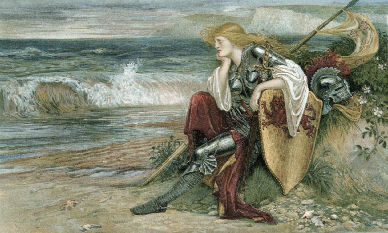 Britomart, 1900 autorstwa Walter Crane
