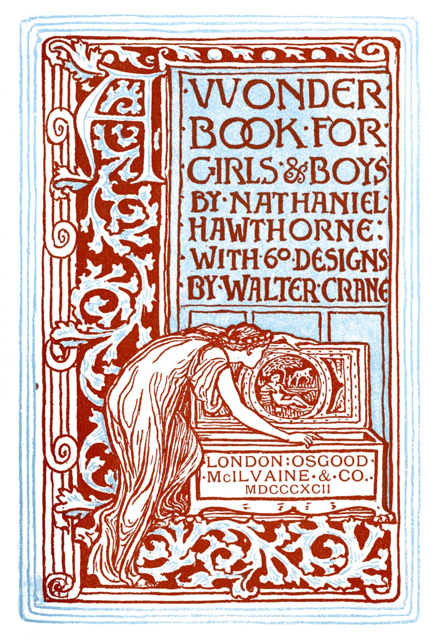 Cudowna książka dla dziewczynek i chłopców autorstwa Walter Crane