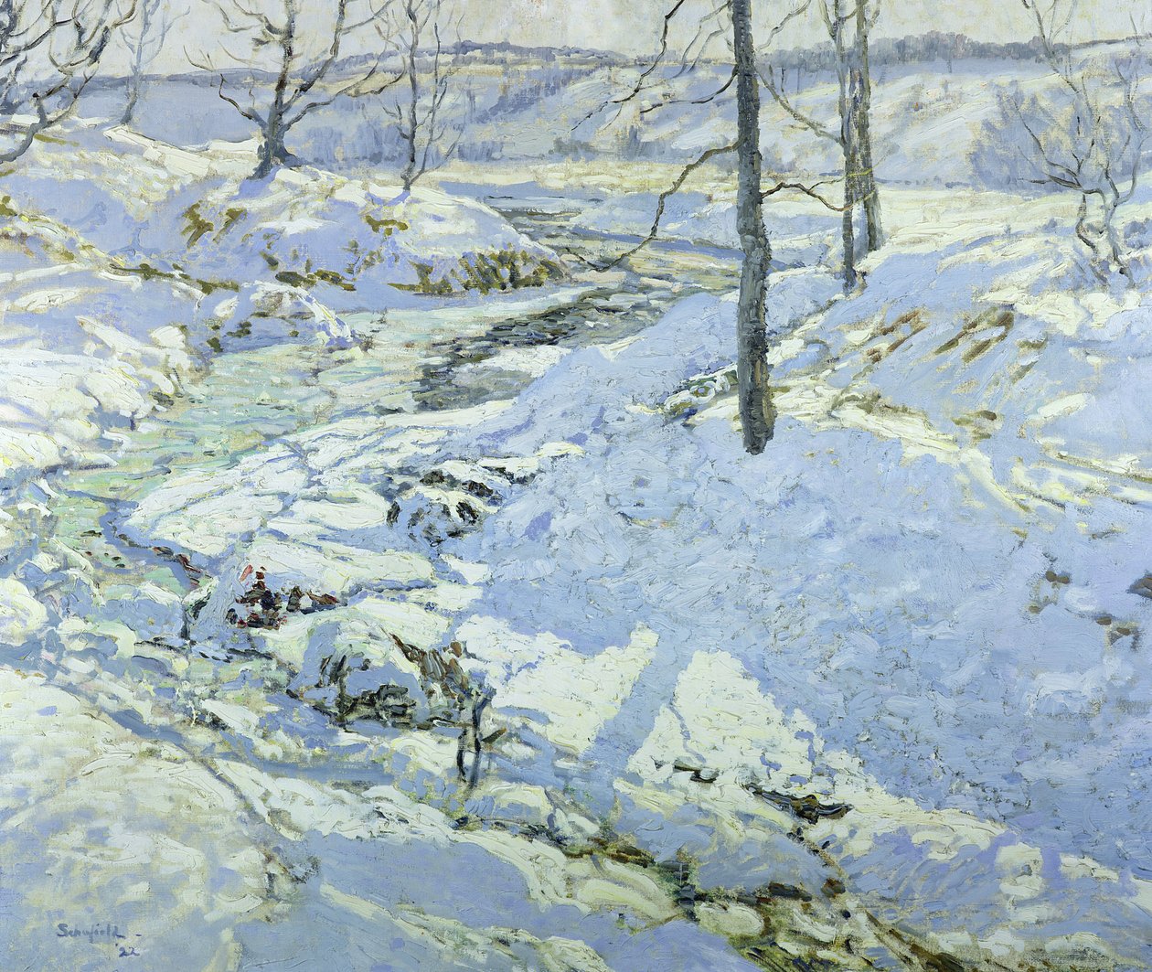 Światło poranka, 1922 autorstwa Walter Elmer Schofield