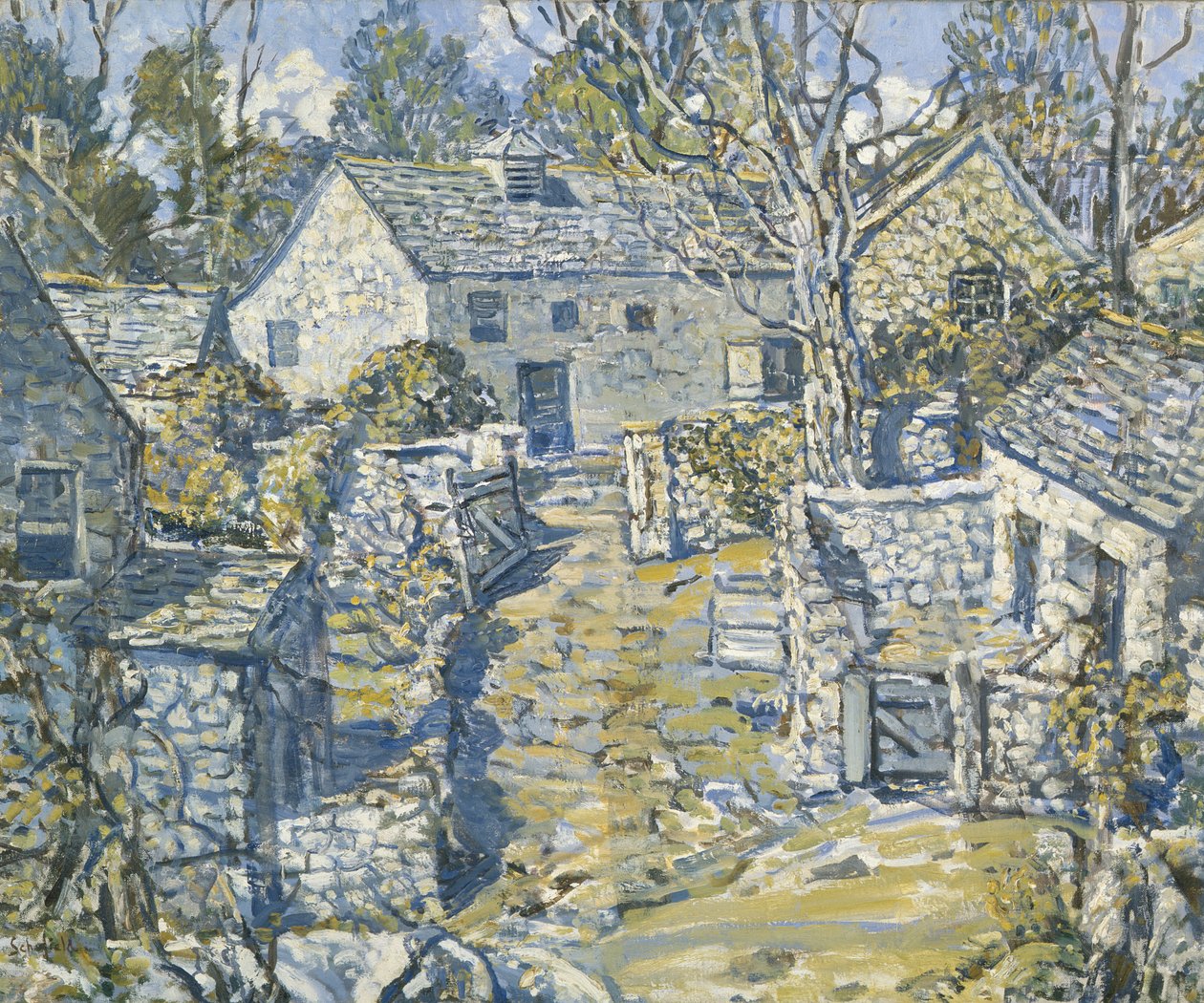 Kamienna Wioska autorstwa Walter Elmer Schofield