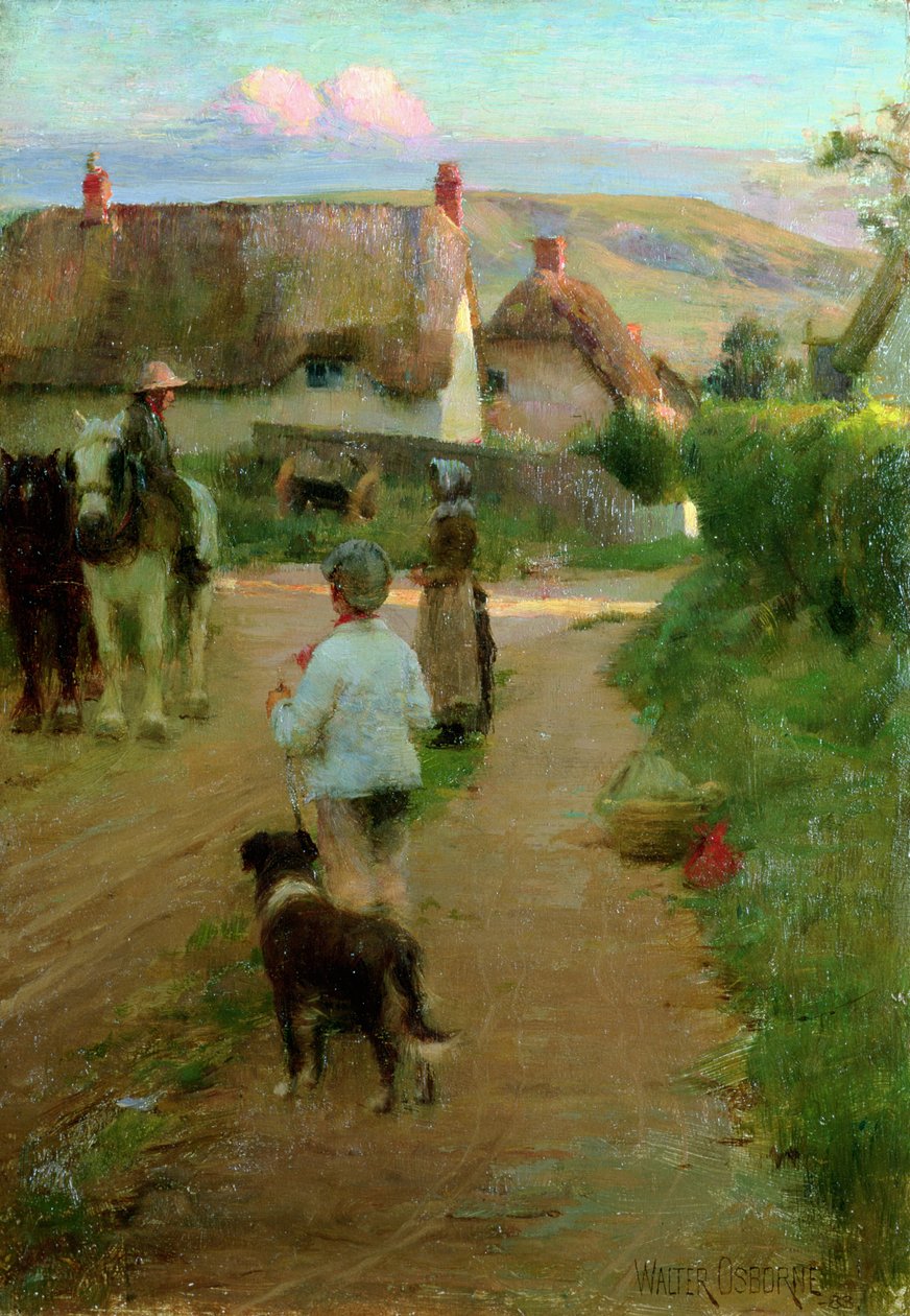 Wędrowcy, 1888 autorstwa Walter Frederick Osborne