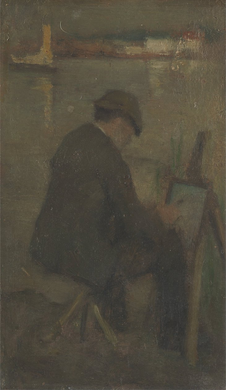 Malowanie artysty autorstwa Walter Greaves