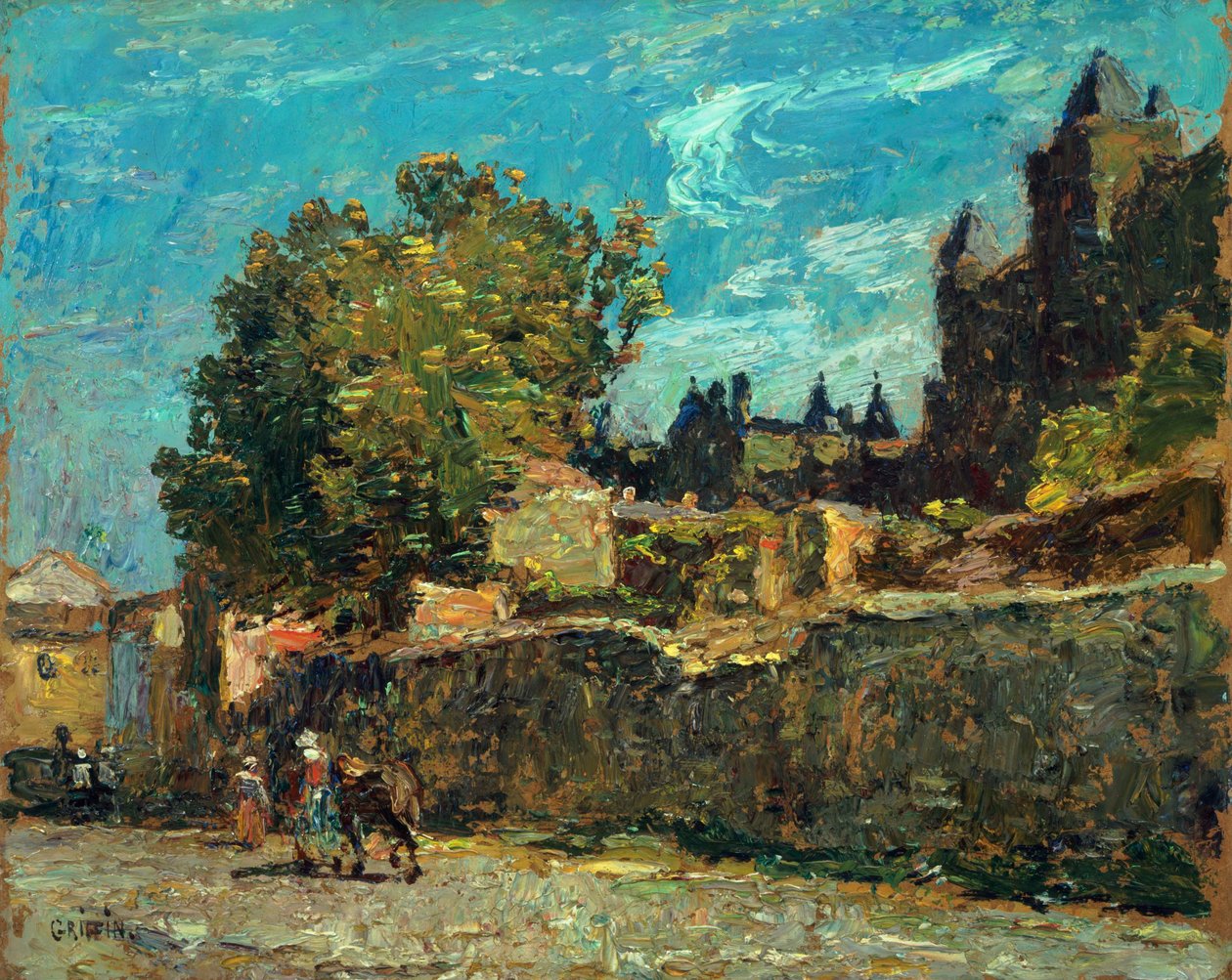 Carcassonne autorstwa Walter Griffin