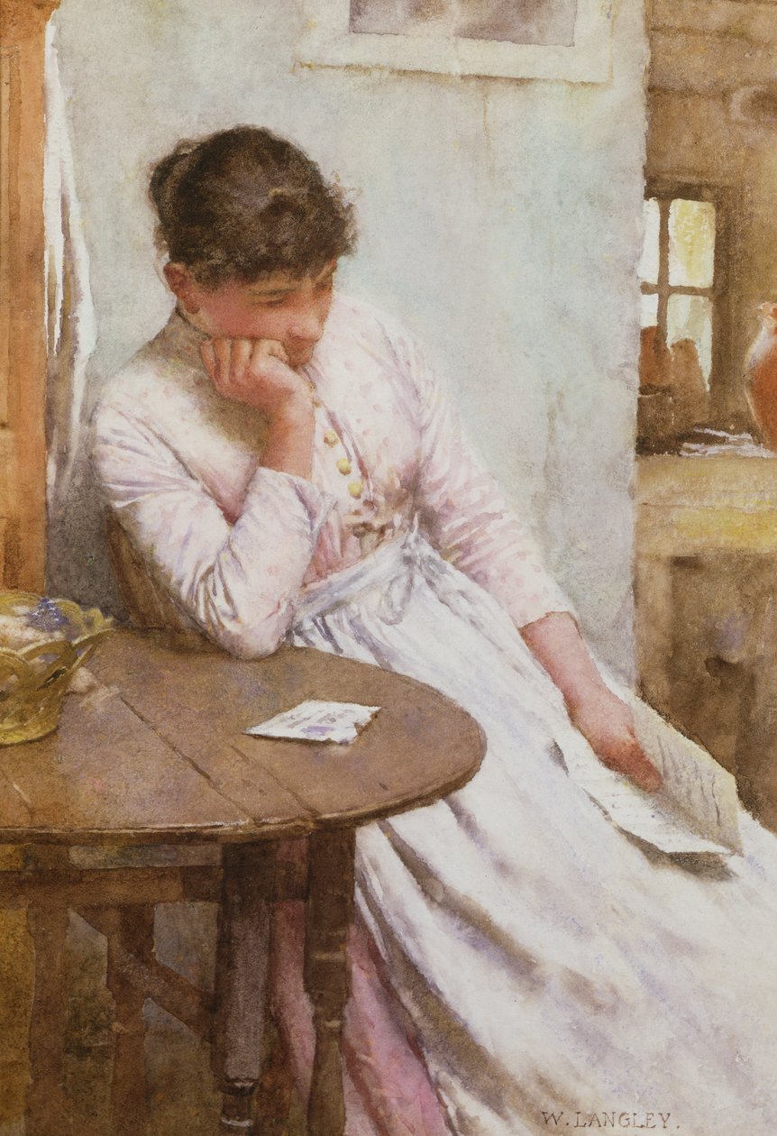 Litera autorstwa Walter Langley