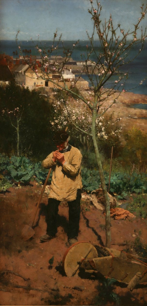 Słoneczne południe, 1885 autorstwa Walter Langley