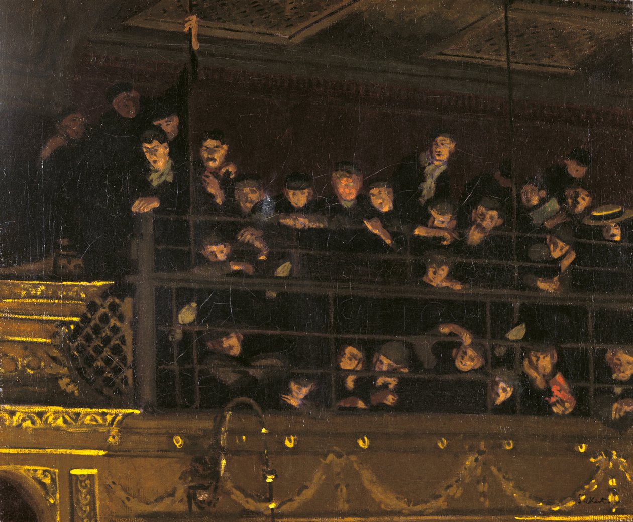 Noce ambrozjańskie, 1906 autorstwa Walter Richard Sickert