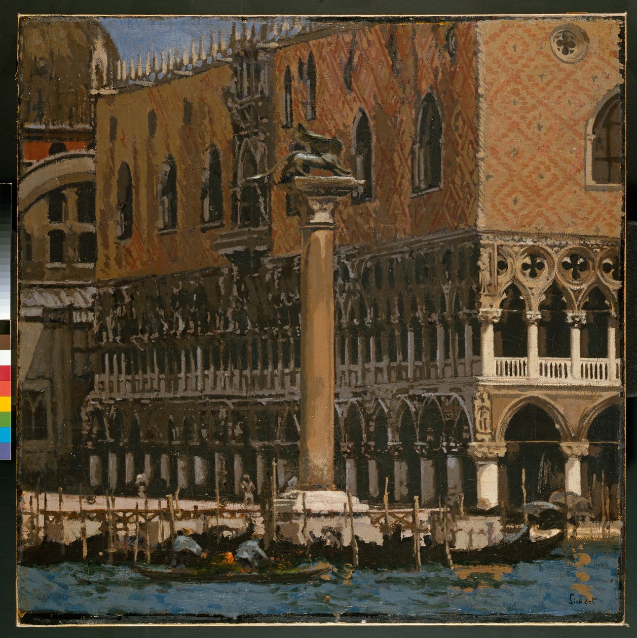 Lew św. Marka, ok. 1895-96 autorstwa Walter Richard Sickert