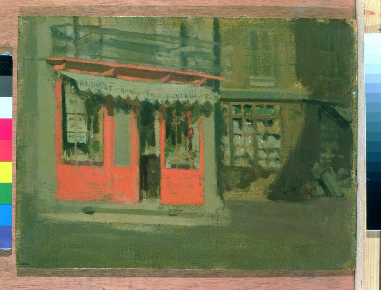 Czerwony Sklep autorstwa Walter Richard Sickert