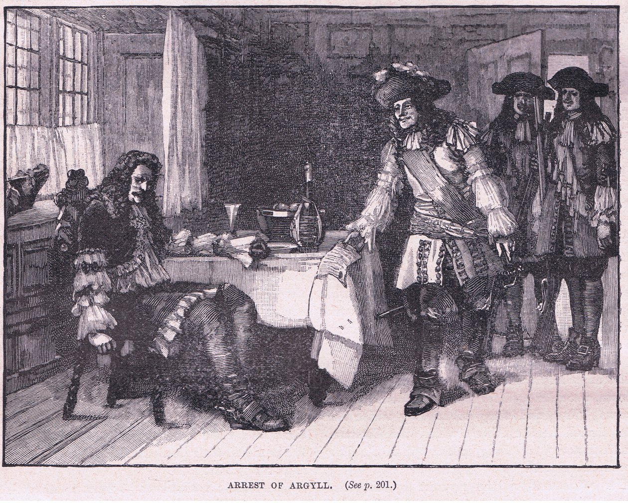 Aresztowanie Argyll AD 1661 autorstwa Walter Stanley Paget