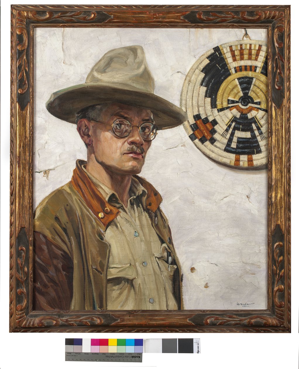 Autoportret autorstwa Walter Ufer