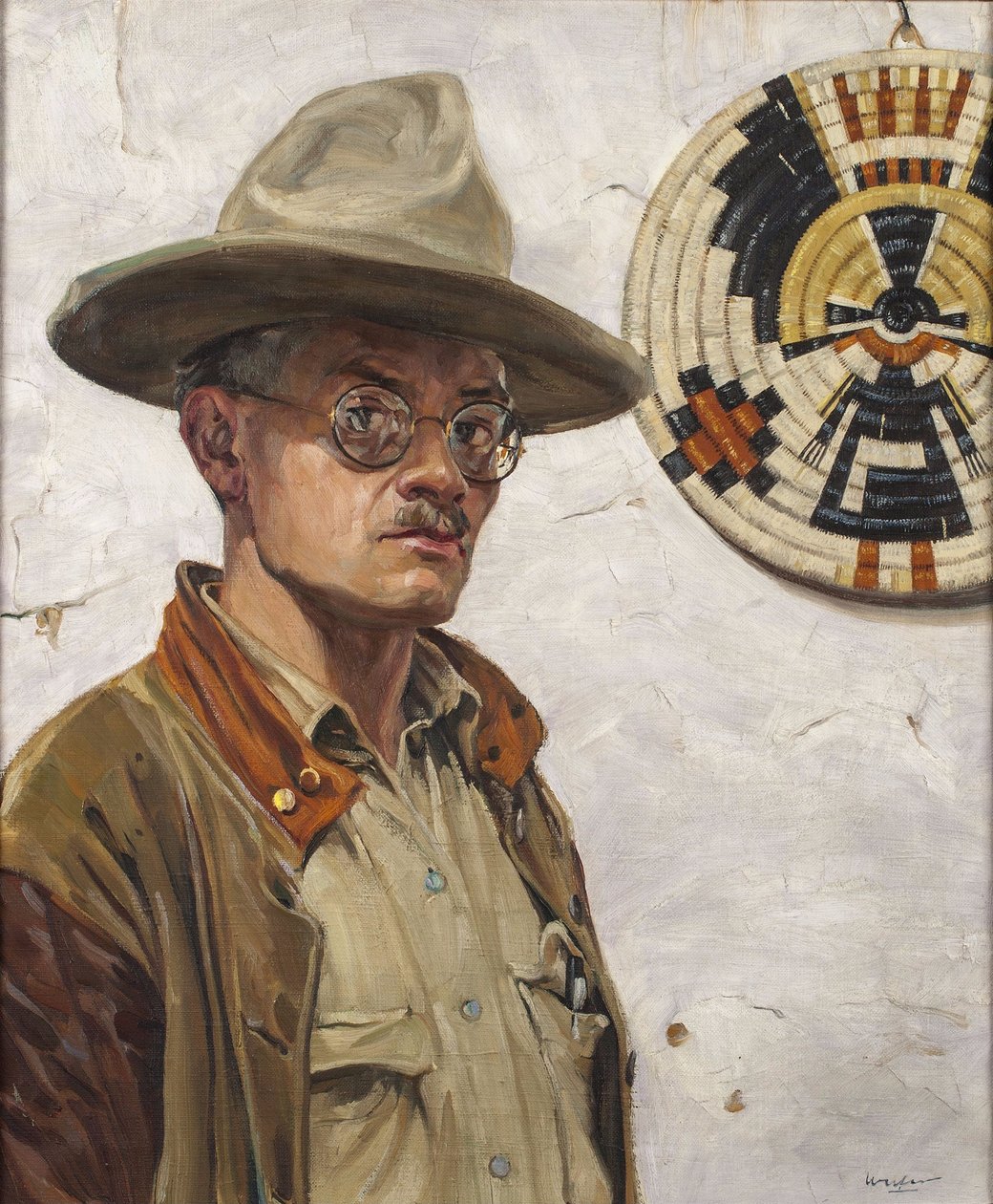 Autoportret autorstwa Walter Ufer