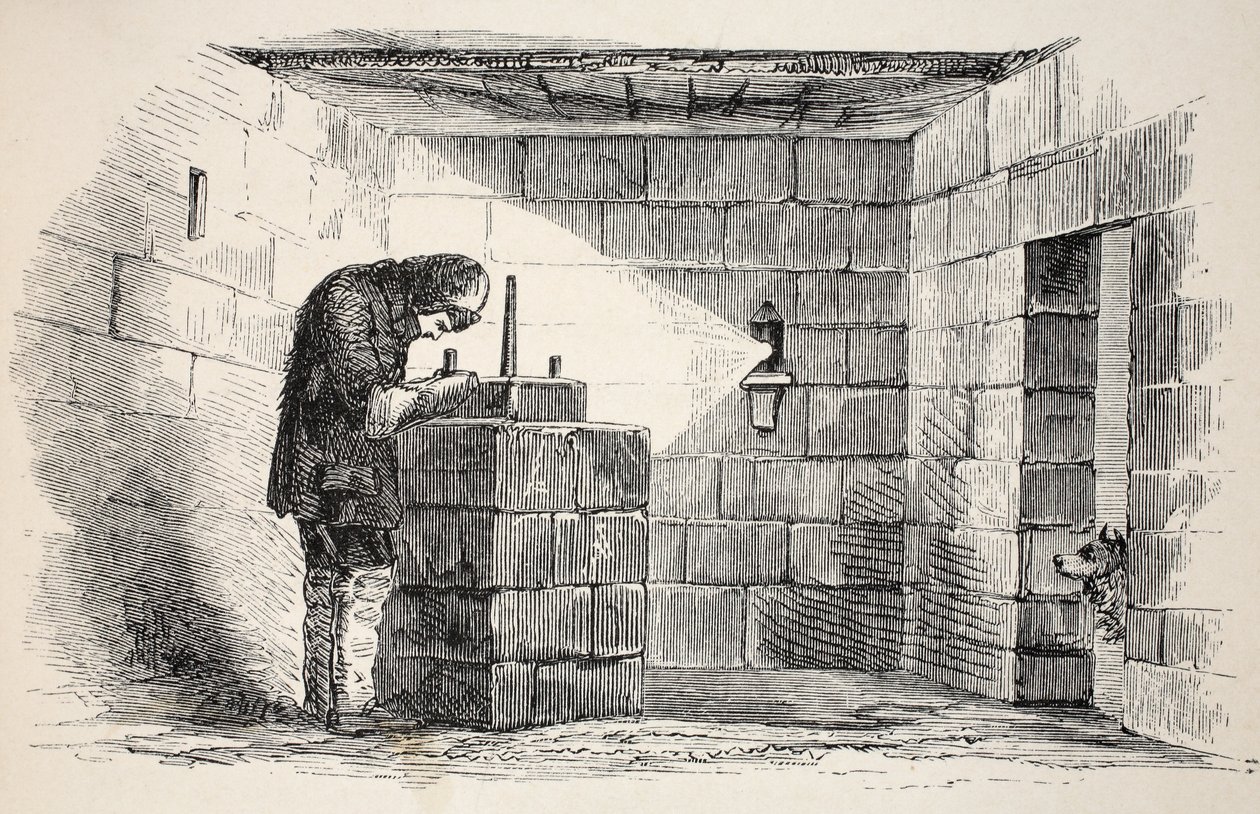 Wnętrze obserwatorium, 1859 r. autorstwa Walter William May
