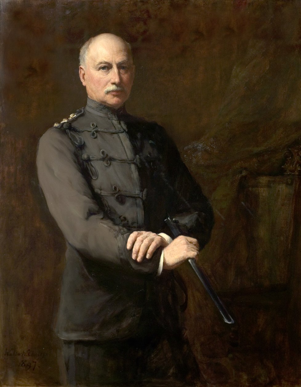Pułkownik Sir Charles Seely, 1897 autorstwa Walter William Ouless
