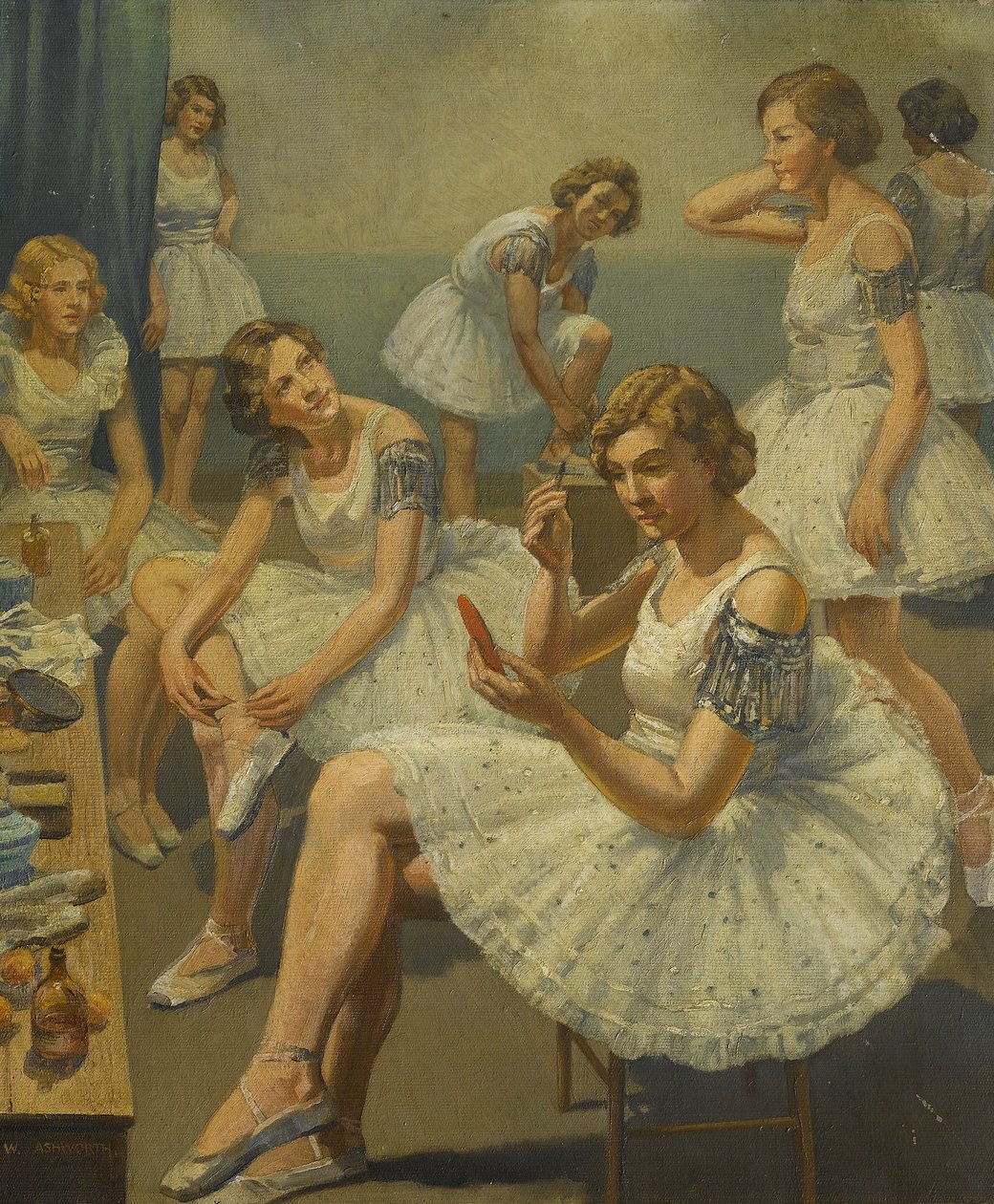 Preparando-se para o Balletpolish autorstwa Walter Ashworth
