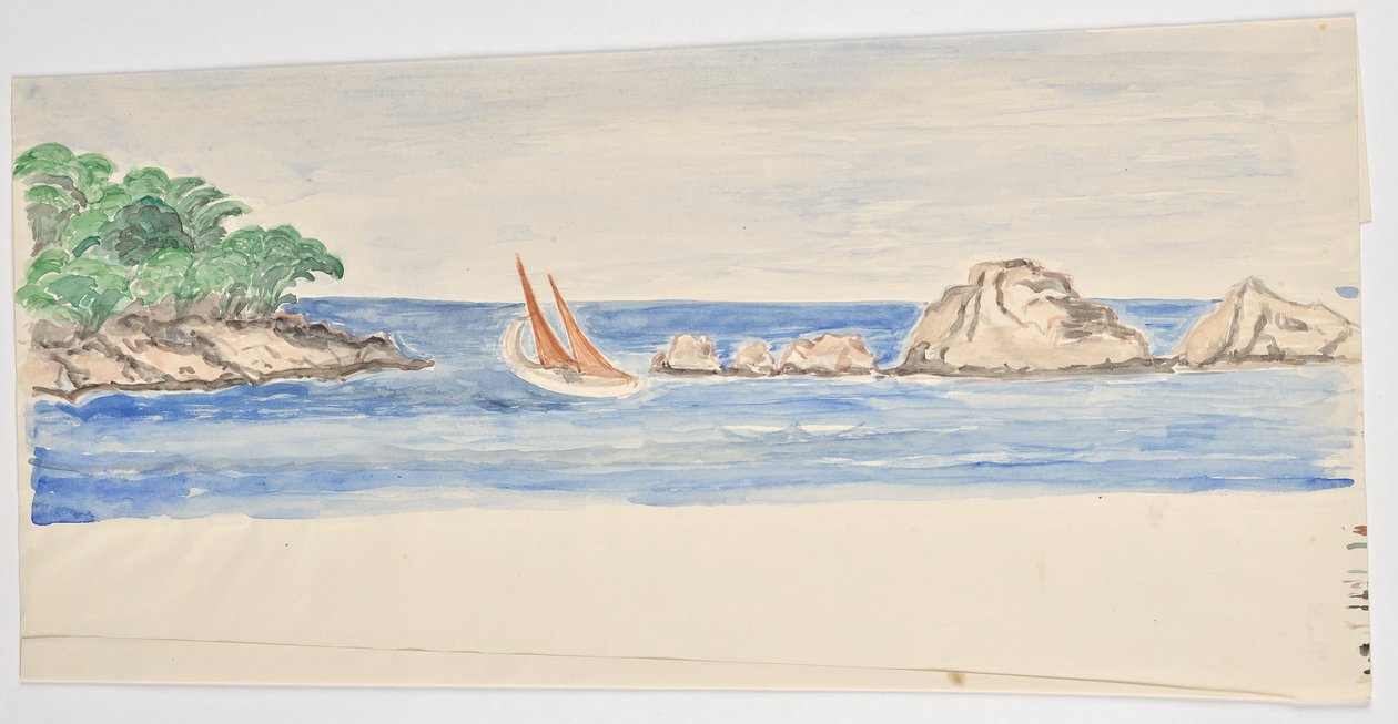 wybrzeże na Florydzie (?) autorstwa Walter Barwig